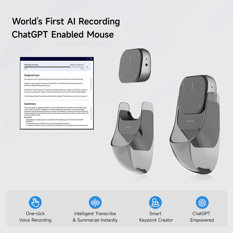 Cheerdots | The 5-in-1 AI Powered Air Mouse